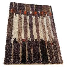 high pile abstract rya rug carpet