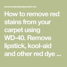 how to get lip balm out of carpet tips