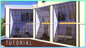 sims 4 tutorial angled window facade