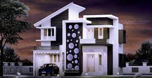 Sq Ft Double Floor Contemporary Home Design