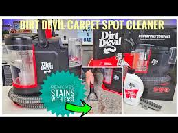 dirt devil portable spot cleaner review