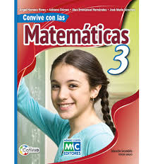 Libro de matemáticas 3 secundaria contestado. Convive Con Las Matematicas 3 Mc Editores