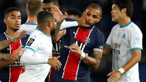 Watch champions league online, tv, lineups. Psg Vs Marseille Neymar Red Card Video After Brazilian Is Sent Off By Var