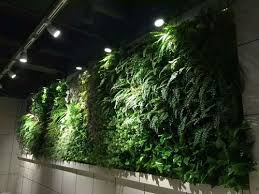 artificial vertical green wall