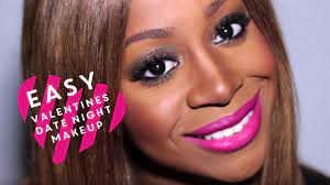 night makeup tutorial for black women