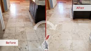 stone cleaning service and red
