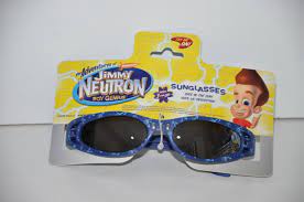 Jimmy Neutron Boy Genius Sunglasses Blue 2002 Nickelodeon Boys Kid Size New  | eBay