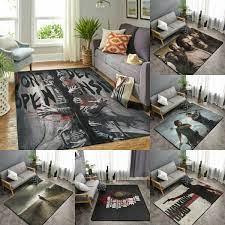 the walking dead floor mat area rug