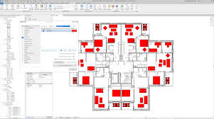 how to quickly color elements in revit