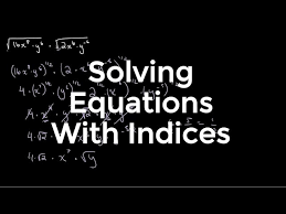 Solving Equations Involving Indices O