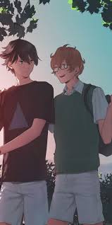 anime boys with friends wallpapers