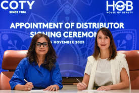 coty joins forces with house of beauty