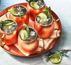 rosemary and ginger mule