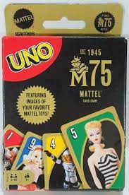 Classic giant new  card game, table top game. Uno M75 Mattel 75th Anniversary Card Game For Sale Online Ebay