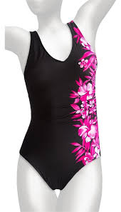 Miraclesuit Black Pink Floral Aloha Blockbuster Swimsuit One Piece Bathing Suit Size 16 Xl Plus 0x 53 Off Retail