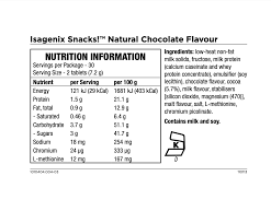 isagenix snacks natural chocolate