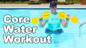 water workout for your core aquatic