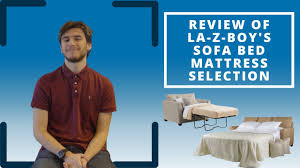 sofa mattress selection at la z boy