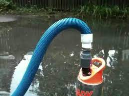 Water Removal Flooded Home Flygt Pump