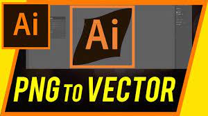 how to convert a png to vector with
