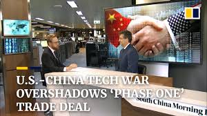 US-China tech war overshadows 'phase one' trade deal - YouTube