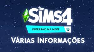 the sims 4 diversão na neve