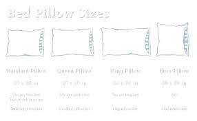 Size Of King Pillow Photos Table And Pillow Weirdmonger Com
