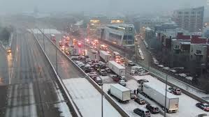 Two adults and a child were killed when their vehicle was hit by a metra train sunday evening. A 50 Car Pileup In Chicago Left Dozens Of People Stranded In The Cold Cnn