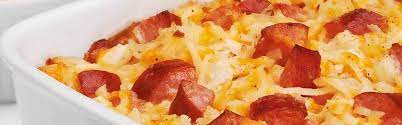 sausage cheesy potato cerole