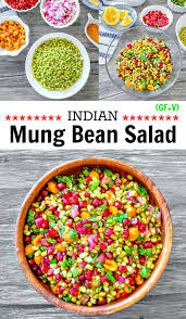 indian mung bean salad moong bean