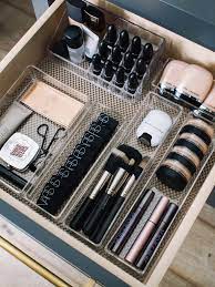 how i organize my makeup drawers