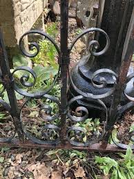 Garden Gate Vintage Strap Work Wrought