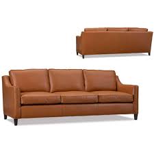 Sienna Leather Sofa American Made