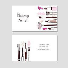 makeup artist business card free