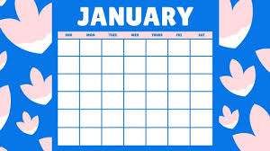 Customize 43 Monthly Calendar Templates Online Canva