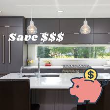 how to save money on kitchen cabinets