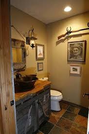 Man Cave Bathroom Rustic Bathrooms