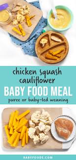en squash cauliflower baby food