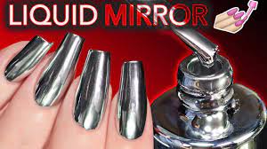 the world s first liquid mirror nail