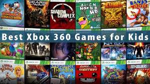 best xbox 360 games for 10 year old boy