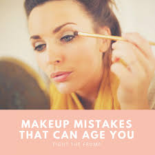 makeup mistakes that can age you