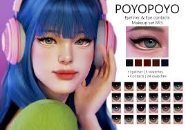 poyopoyo makeup set 3 eyeliner