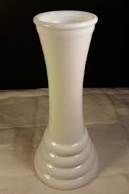 Milk Glass Beehive Bud Vase Vintage