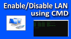 how to enable disable lan connection