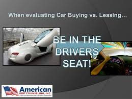 Car Buying Vs Car Leasing