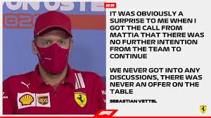 Maybe you would like to learn more about one of these? F1 Vettel Was Never Offered New Ferrari Contract Racedepartment