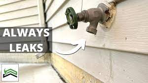 how to fix a leaking outdoor faucet
