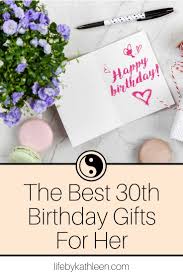 best 30th birthday gift ideas