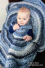 Crochet Car Seat Poncho For Baby And
