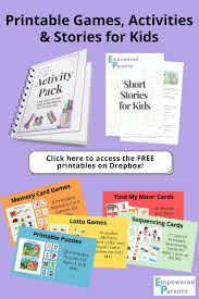 activity packs and educational